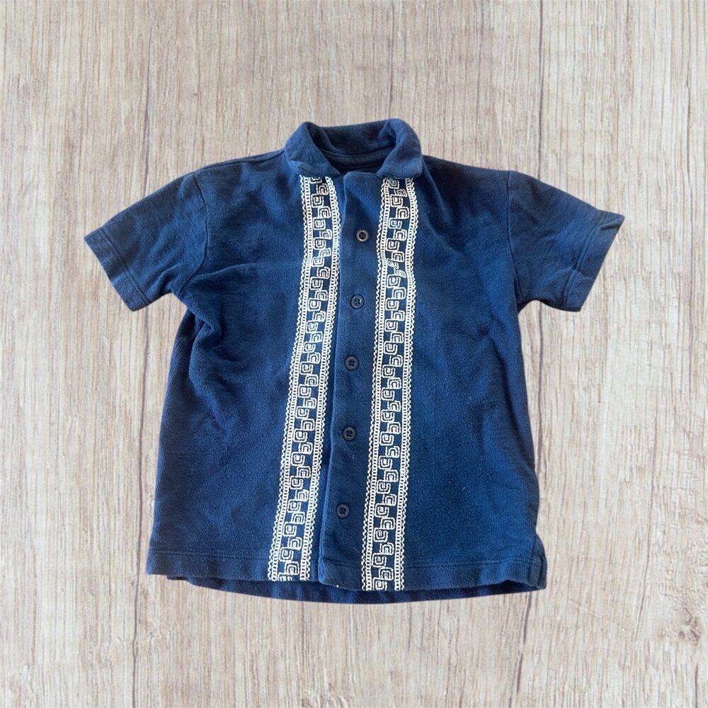 3 Next Cotton Knit Button Down